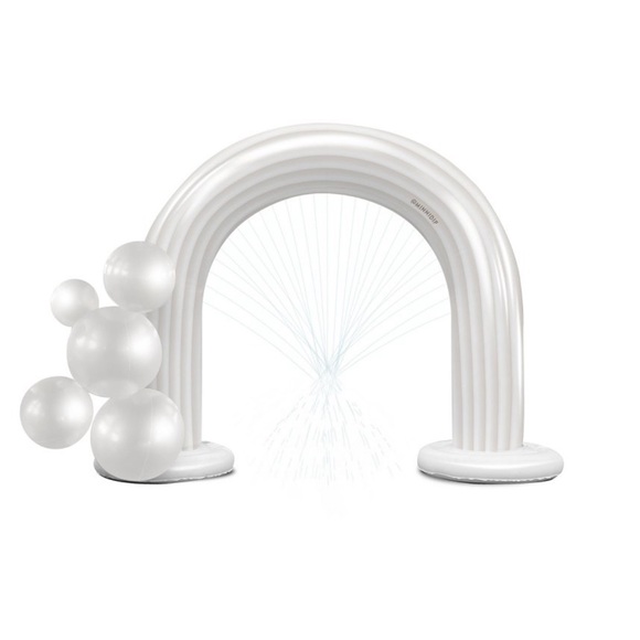 NEW IN BOX MINNIDIP Inflatable Arch with Balloons, iridescent pearl - Picture 1 of 6